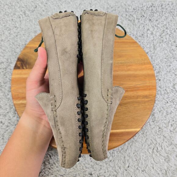 M. Gemi The Felize Gray Suede Slip On Casual Driving Moccasins Loafer Womens 38 - Picture 8 of 14